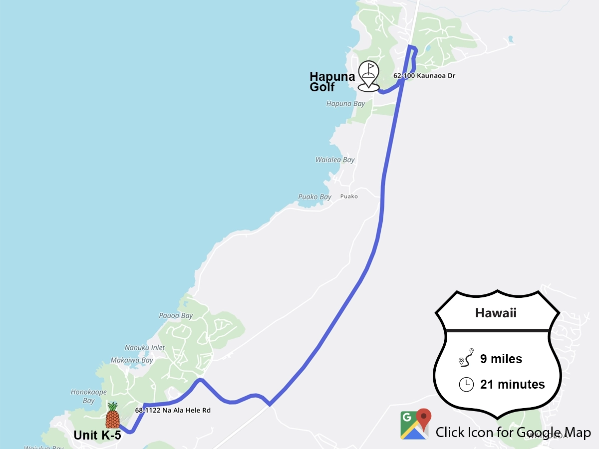 golf-map-Hapuna Golf Course