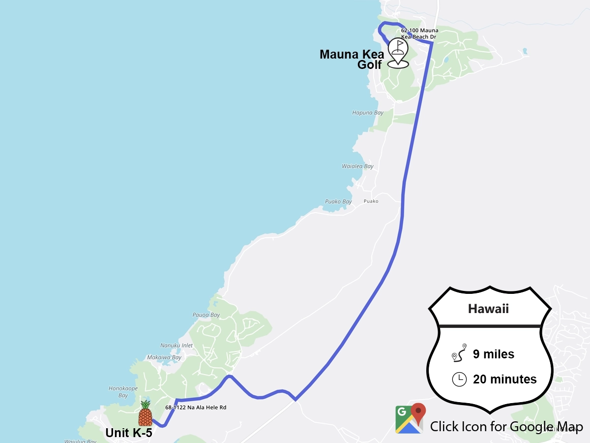 golf-map-Mauna Kea Golf Course